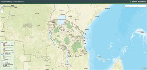 Tanzania Mining Cadastre eGov Portal .